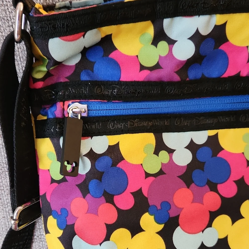 Disney Multicolor Mickey Mouse Crossbody Bag - Picture 2 of 6